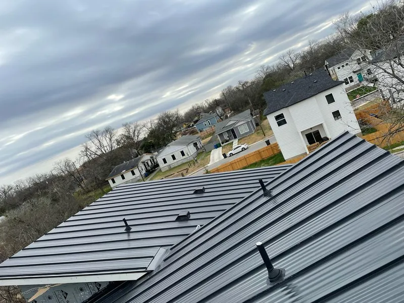 Standing seam metal roof panels with vents for Skylight Repair in Bloomfield